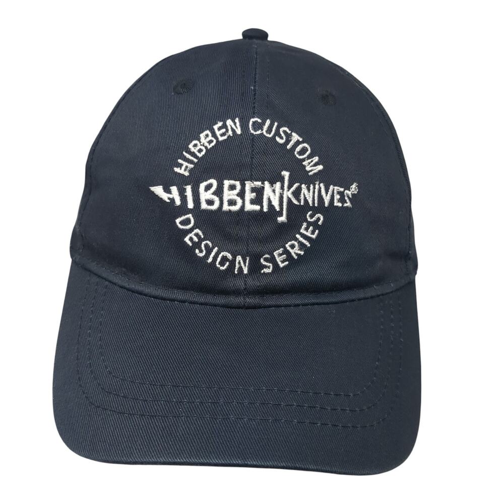 Hibben Custom Knives Design Series Baseball Cap Blue OS Adjustable Double Down